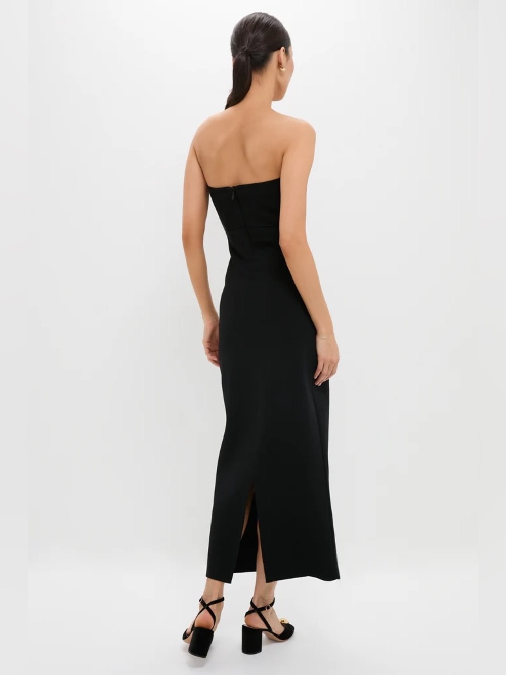 NWT Tuckernuck Black Strapless Joelle Dress - Picture 2 of 5